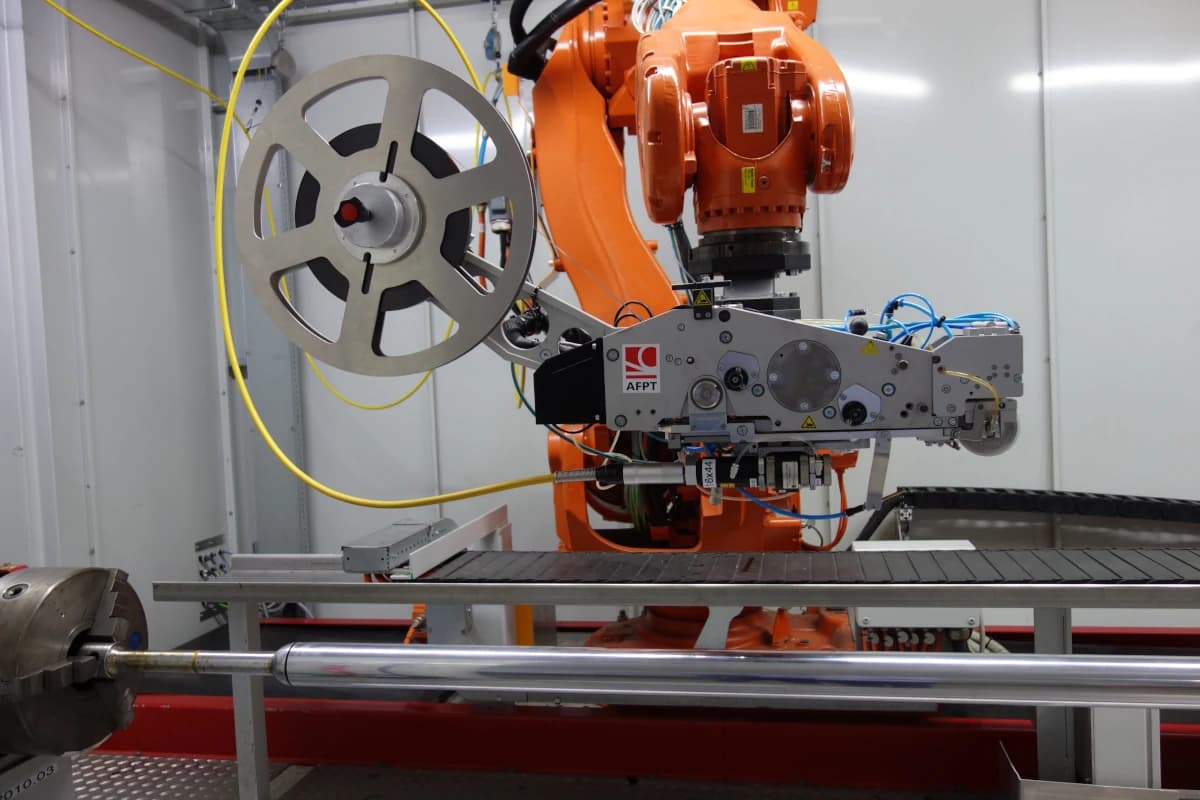 Tape laying